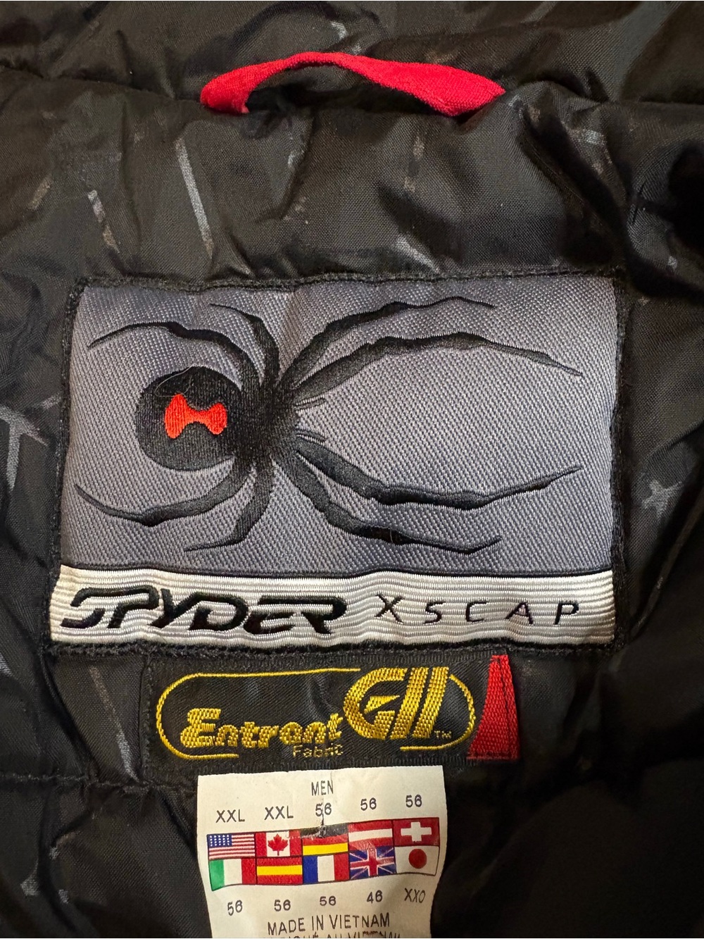 Spyder XSCAP Entrant GII Vintage Ski Jacket Men’s XXL Red - Picture 8 of 9